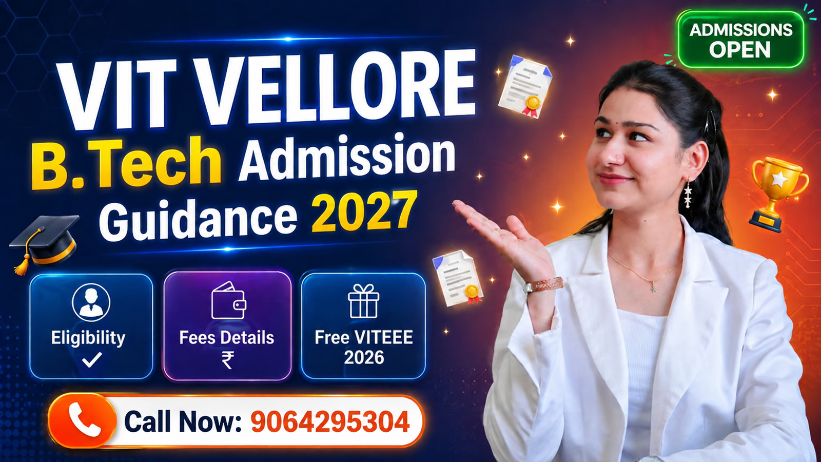 vit vellore btech admission guidance 2027
